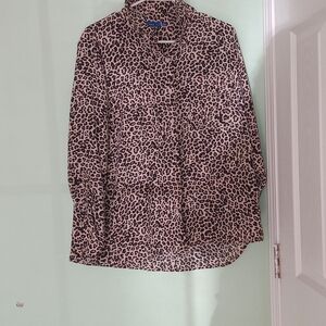 Leopard Print Blouse